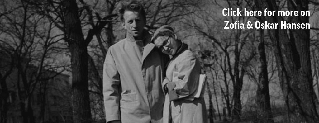 Zofia and Oskar Hansen, photo: the Hansens' family archive
