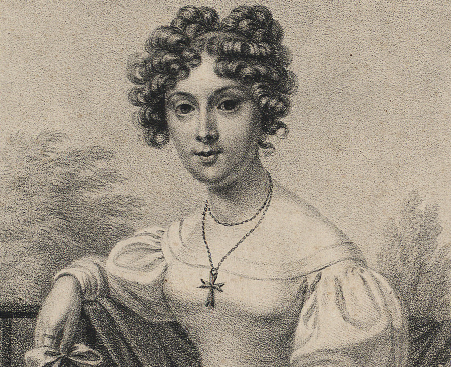 Portrait of Klementyna Hoffmanowa, 1834, photo: POLONA / www.polona.pl