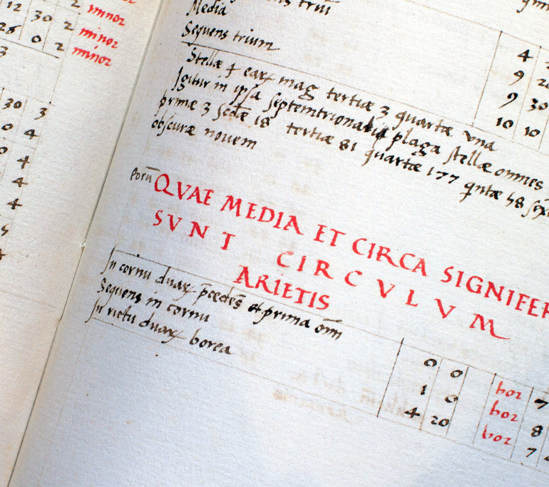 Manuscript book Copernicus’ Autograph DE REVOLUTIONIBUS, photo courtesy of Dom Emisyjny Manuscriptum