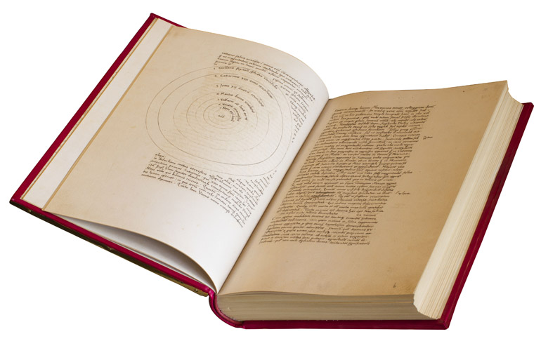 Manuscript book Copernicus’ Autograph DE REVOLUTIONIBUS, photo courtesy of Dom Emisyjny Manuscriptum