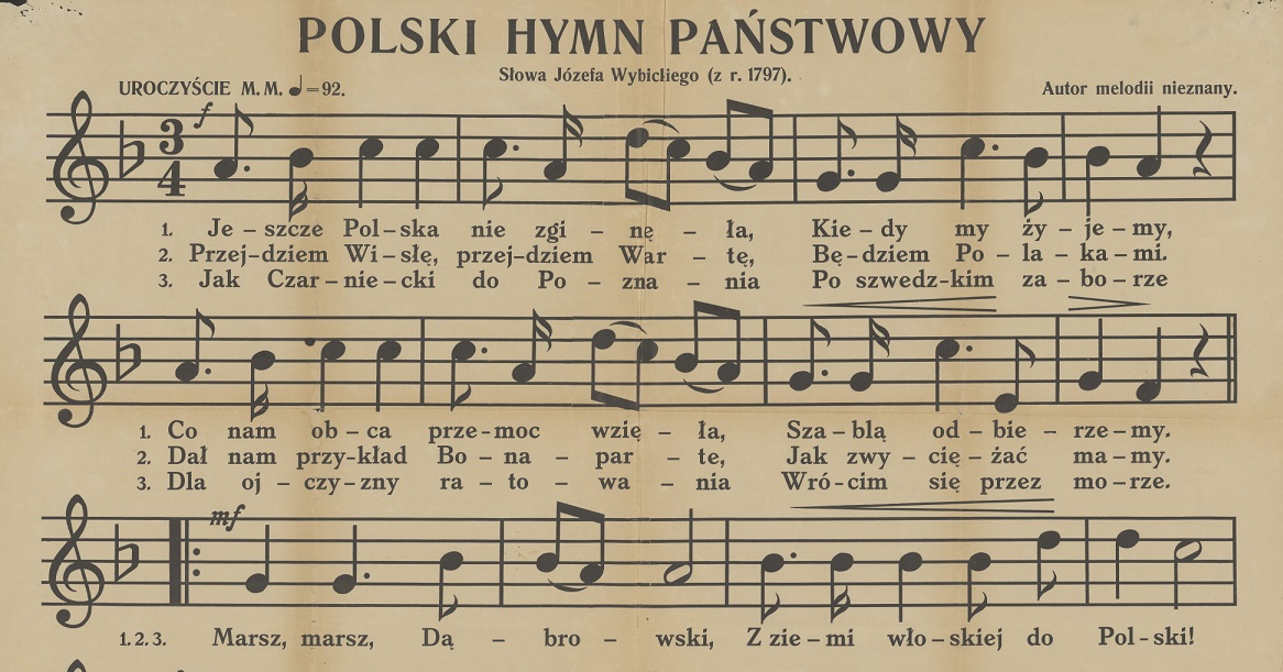 Four Hymns & A March: The Competition For Poland's National Anthem ...