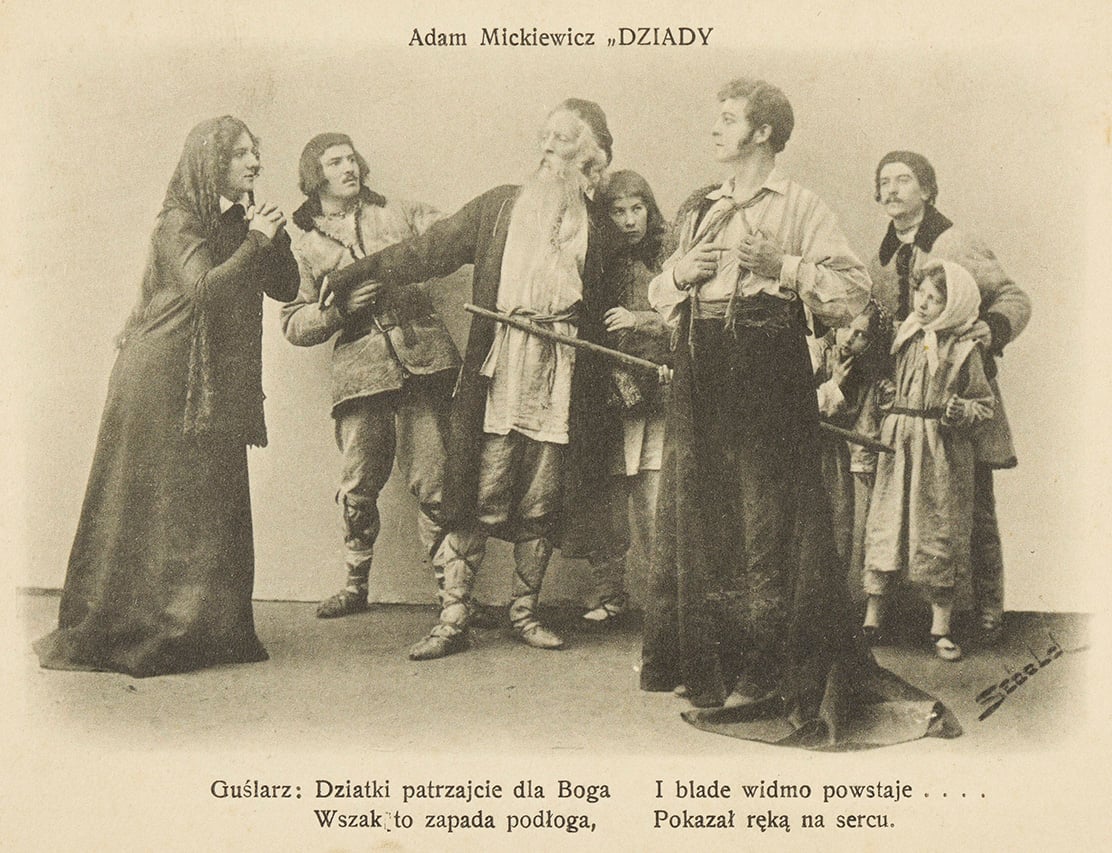 Pocztówki do "Dziadów" Adama Mickiewicza [galeria] | Galeria | Culture.pl