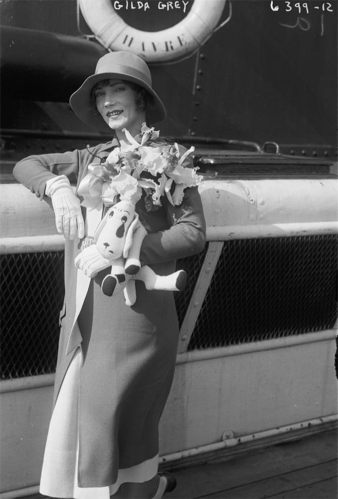 Gilda Grey, photo: Library of Congress, print: Division Washington