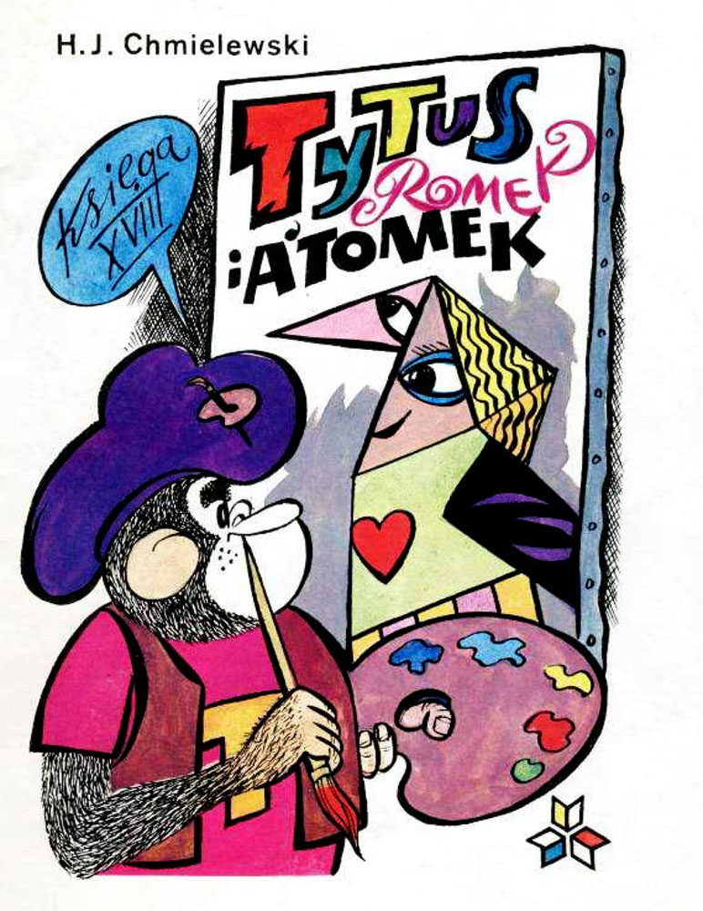 Henryk Jerzy Chmielewski, plansza z komiksu "Tytus, Romek i A'tomek. Księga XVIII", fot. dzięki uprzejmości autora