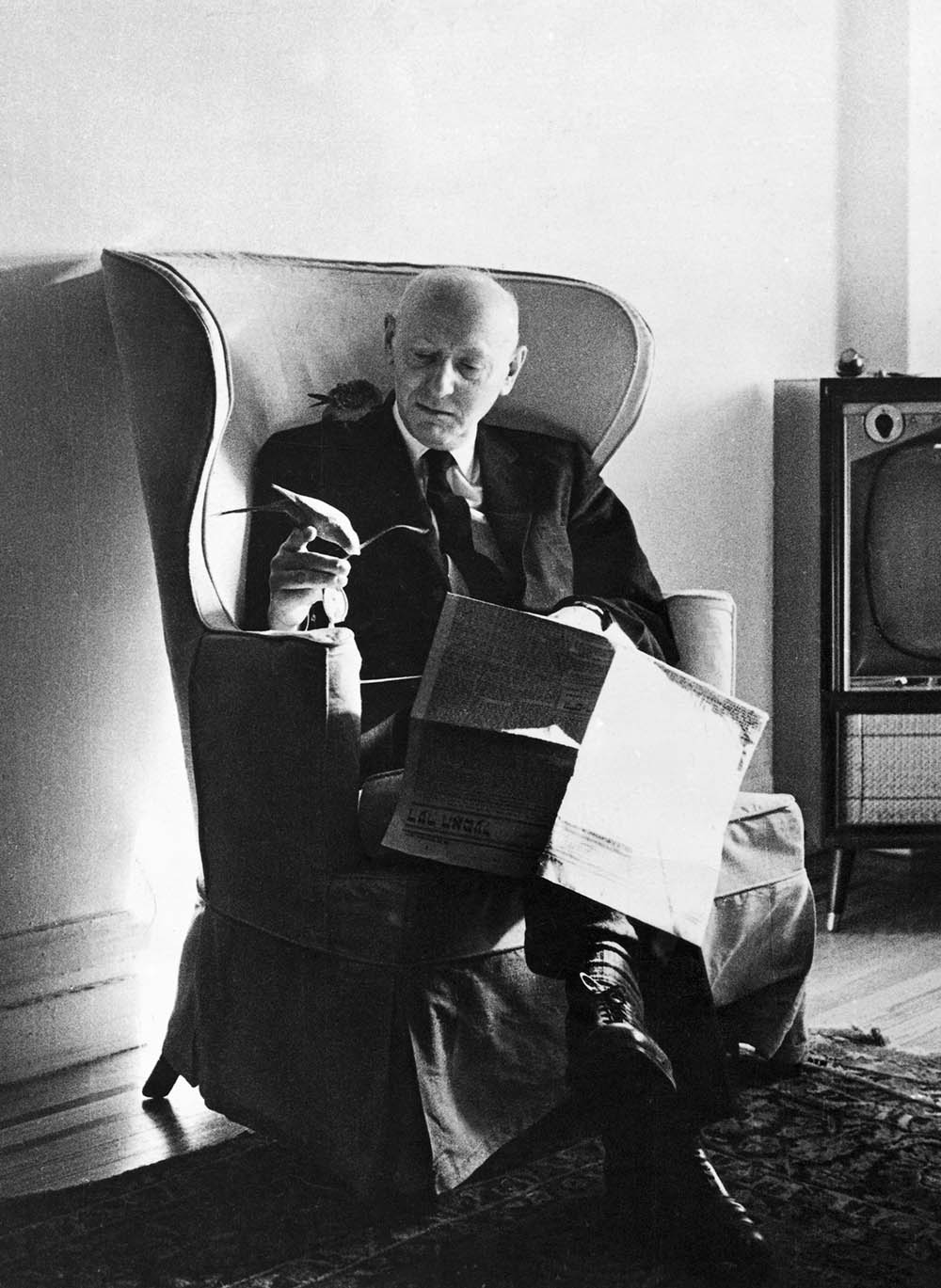 Isaac Bashevis Singer's Portraits – Image Gallery | Gallery | Culture.pl