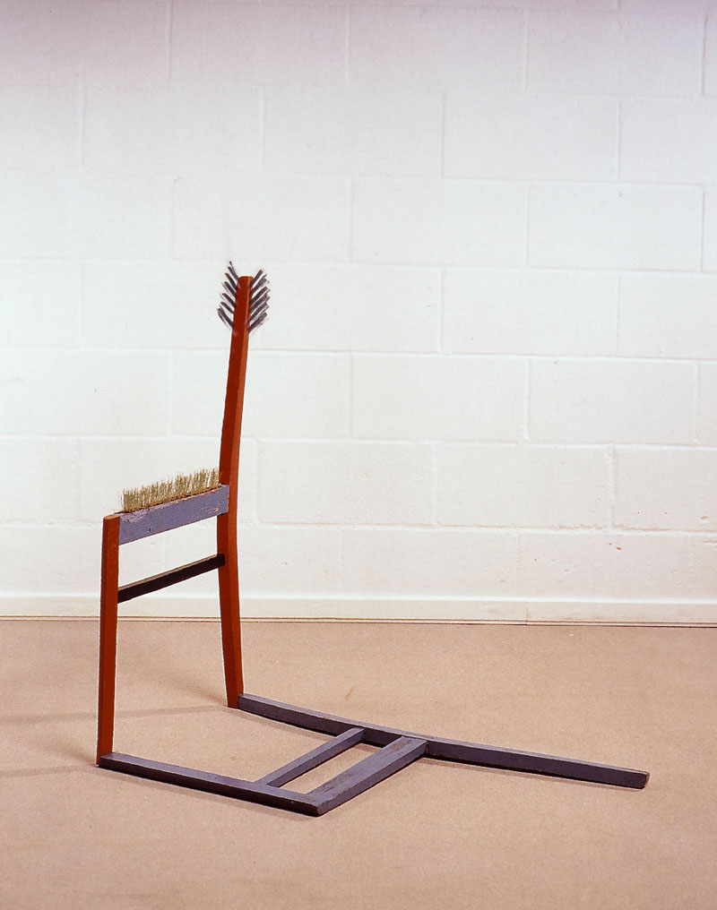 Mariusz Kruk, Untitled (Chair), 1984, photo: Łódź Art Museum