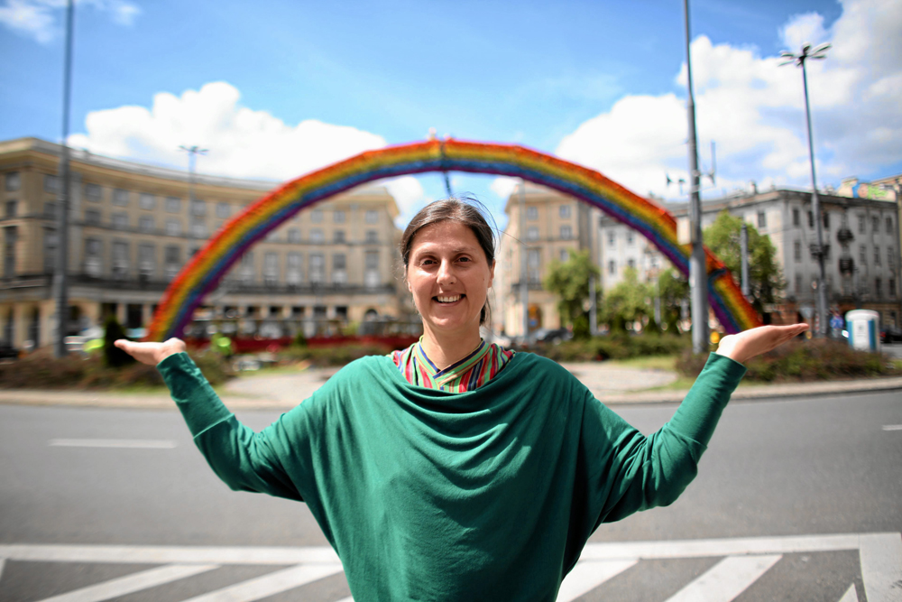 Julita Wójcik and the Rainbow, photo: Kuba Dąbrowski / Agencja Gazeta