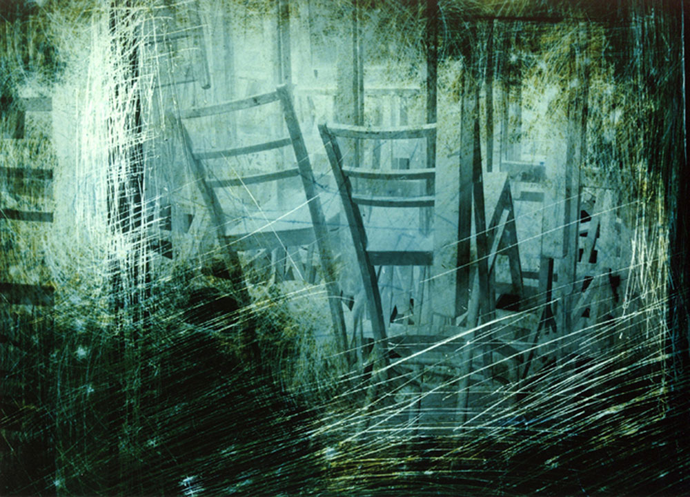 Witold Węgrzyn, "Krzesła", z cyklu "Sytuacje II", 1997, fot. dzięki uprzejmości artysty