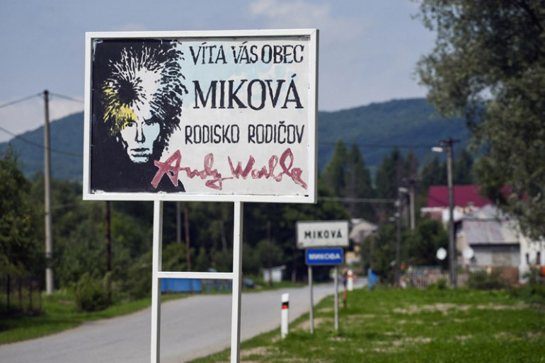 Mikova, Slovakia, the place of birth of the paretns of undoubtedly the most recognizable Lemko of all times Andy Warhol (real name Andrew Warhola)