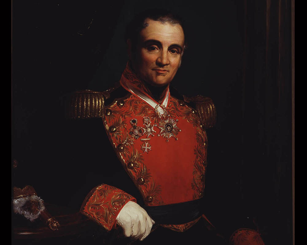 Portrait of Anastasio Bustamante, artist unknown, 1830-1832, photo: Archivo General de la Nación