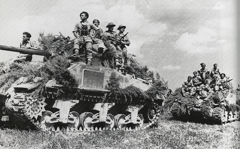 Армия Андерса (2-й Польский корпус) в Италии. Февраль 1945. Фото: Reprodukcja FoKa / Forum