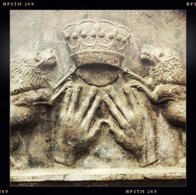 Detail of Matzevah in Jewish Cemetary, Photo: Paul Bargetto