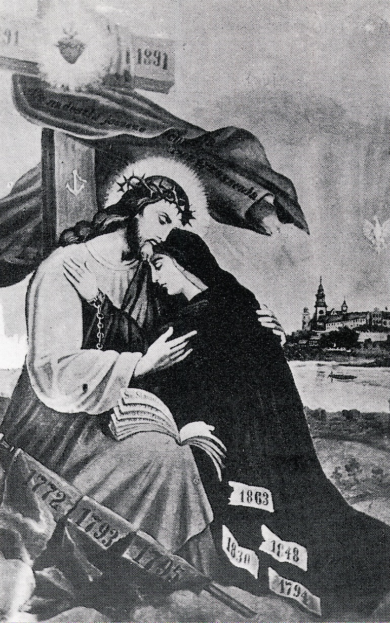 Popular postcard published circa 1891. Reproduced from Kłoczowski (1991), with permission of Editions Spotkania. Courtesy: Genevieve Zubrzycki