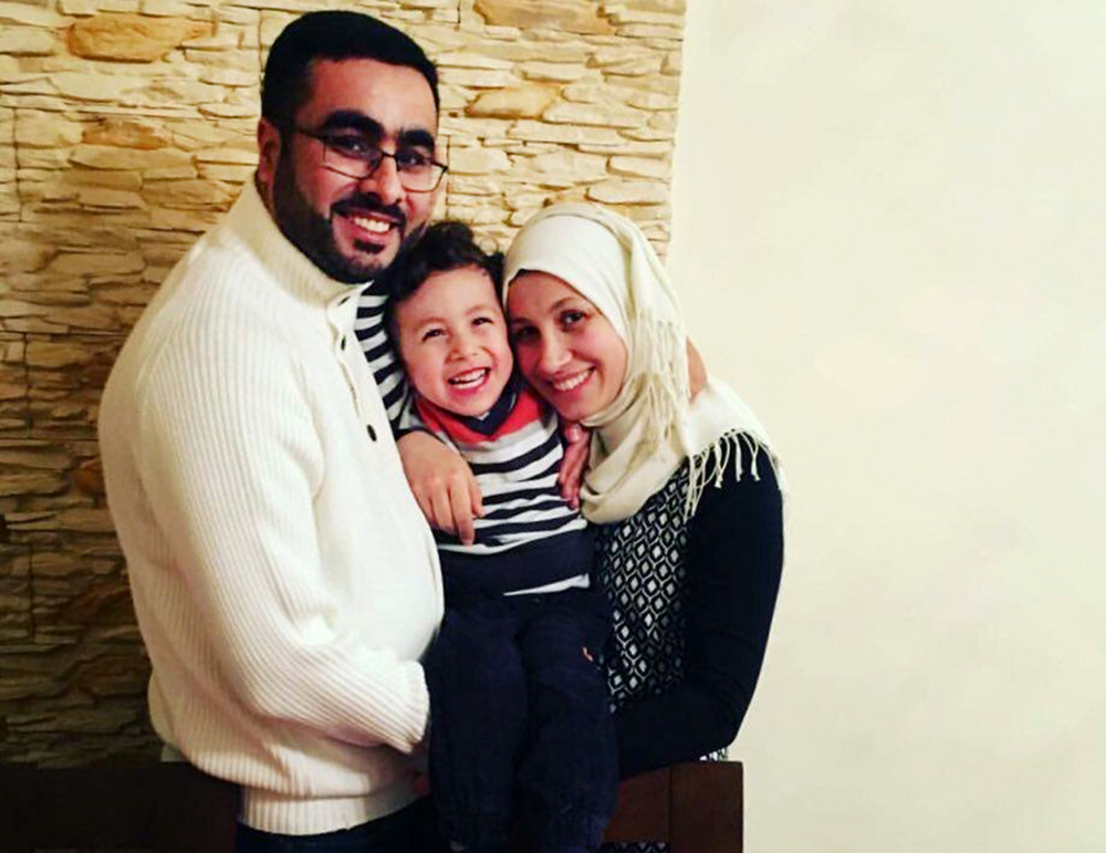 Lubna Rass Al-Hamdani and her family, photo: courtesy of Lubna Rass Al-Hamdani