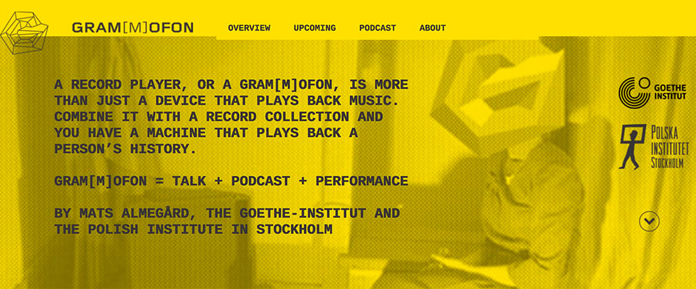 Screenshot from grammofon.eu