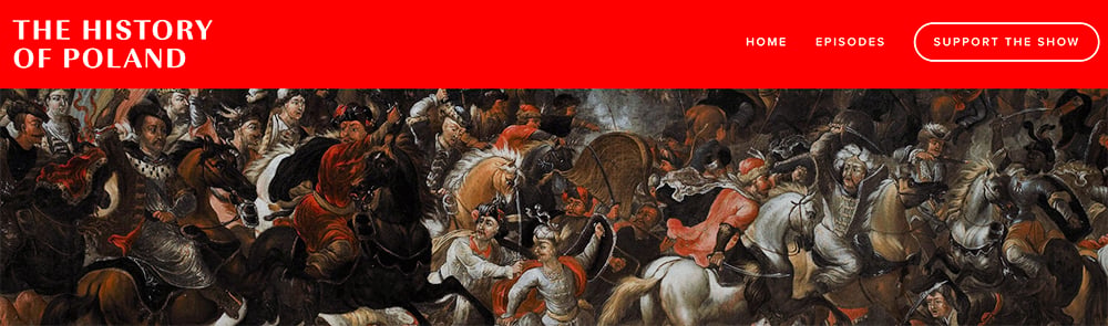 Screenshot from The History of Poland Podcast, photo: www.historyofpolandpodcast.com