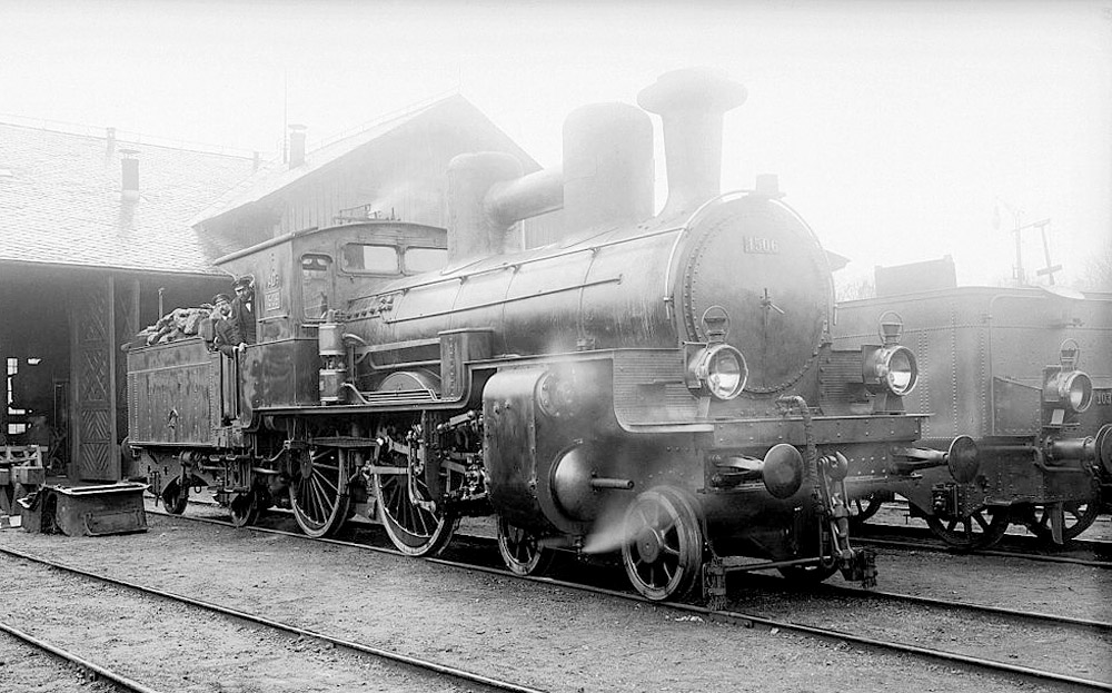 Паровой локомотив, 1920-е годы, фото: Wikipedia