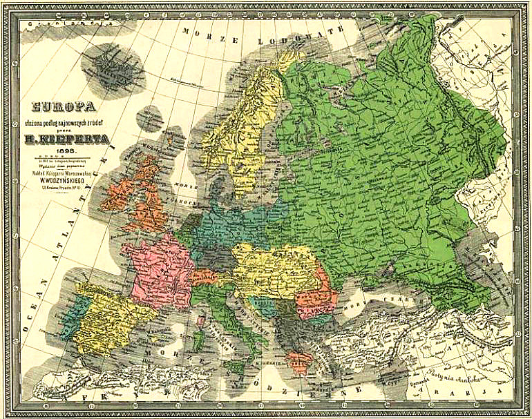 Карта — не территория: как художники-сатирики изображали Польшу, когда еене было на карте