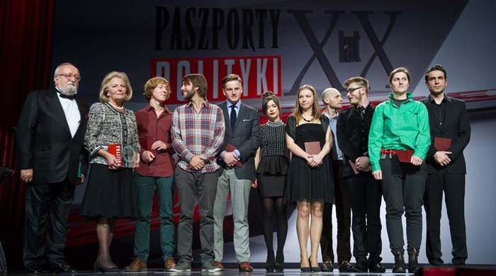 Laureates at the official award ceremony, photo: Bartosz Krupa / East News