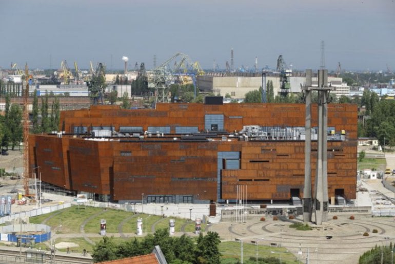 Budowa siedziby Europejskiego Centrum Solidarności, fot. materiały promocyjne ECS