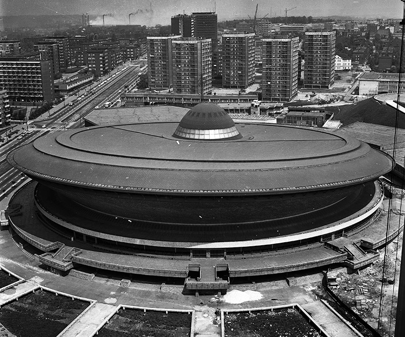 Спортивно-зрелищный зал «Сподек», 1972 г. Фото: Збышко Семашко / Forum