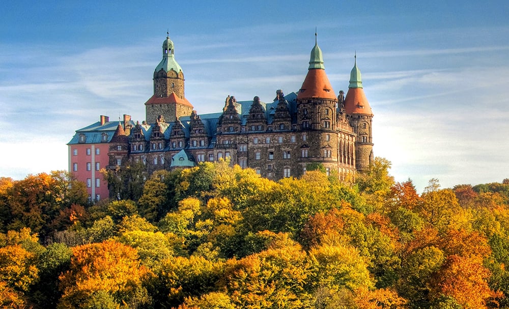 Замок Ксёнж, фото: Камиль Целинский / www.ksiaz.walbrzych.pl