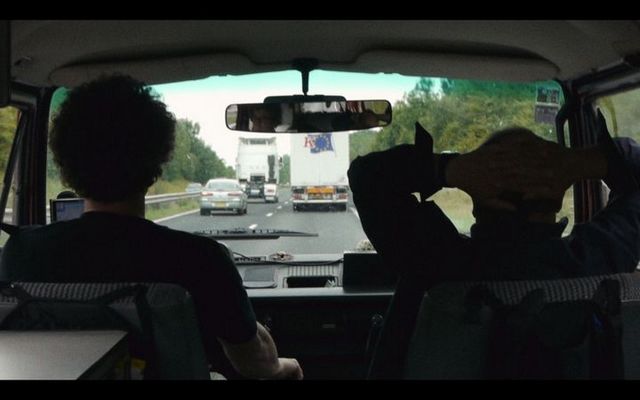 Kadr z filmu "Ojciec i syn w podróży" Marcela Łozińskiego, fot. KFF.