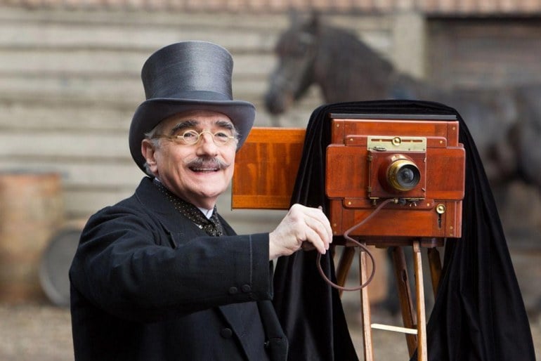 Martin Scorsese w filmie "Hugo i jego wynalazek", fot. mat. promocyjne.