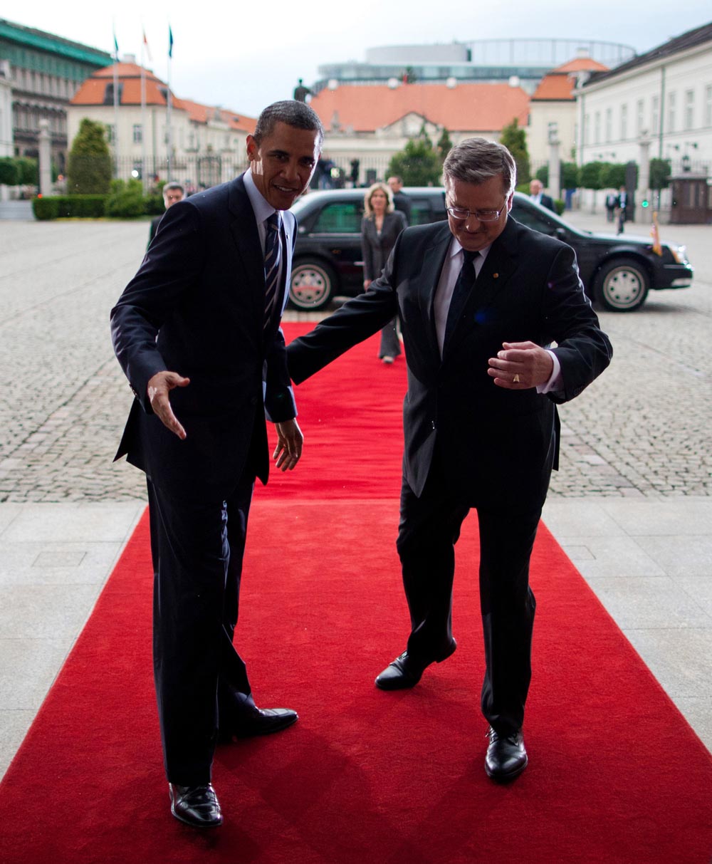 Presidents Obama and Komorowski, photo: Wojciech Grzędziński / KPRP / REUTERS / Forum