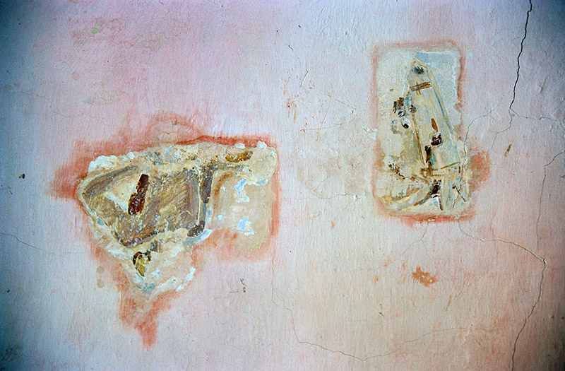 Bruno Schluz's frescos, painted in the flat he was living in during the occupation. The frescos were most likelyillustrations for Sleeping Beauty. The frescos were removed from the wall and taken to Israel in 2001, photo: Tomasz Tomaszewski / Forum