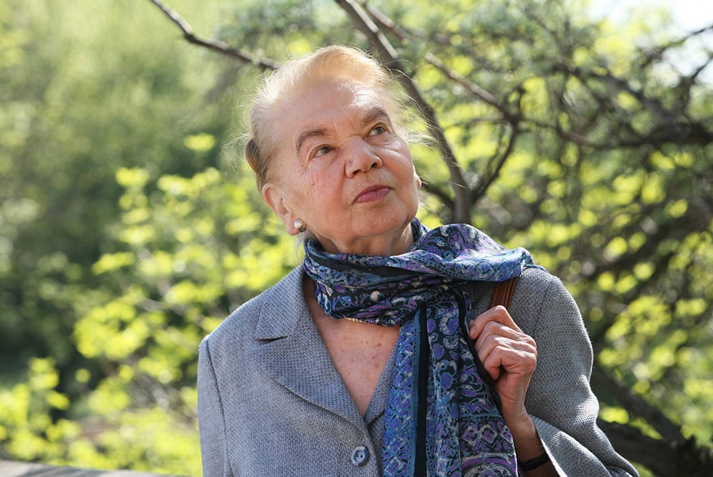 Julia Hartwig, 2006, fot. Iwona Burdzanowska/AG