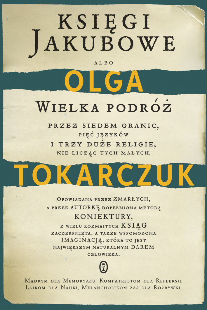 Olga Tokarczuk, "Księgi Jakubowe", fot. materiały prasowe
