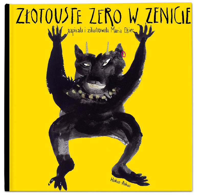 Okładka książki Marii Ekier "Złotouste zero w zenicie"
