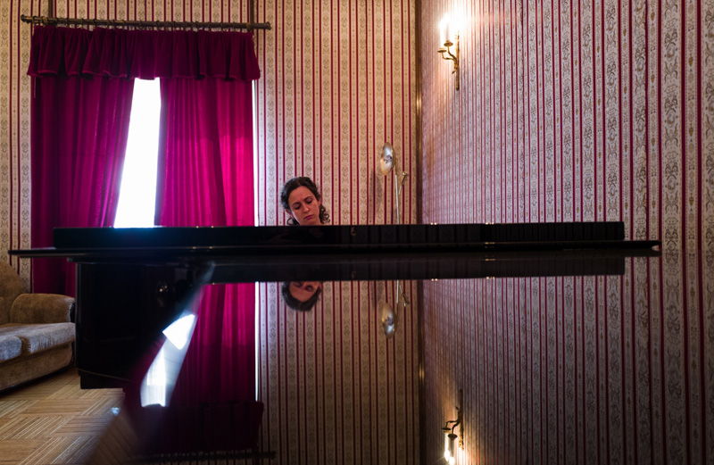 I etap Konkursu Chopinowskiego, 3 października, 2015. Na zdjęciu: Galina Czistiakowa, fot. Wojciech Grzędziński / NIFC