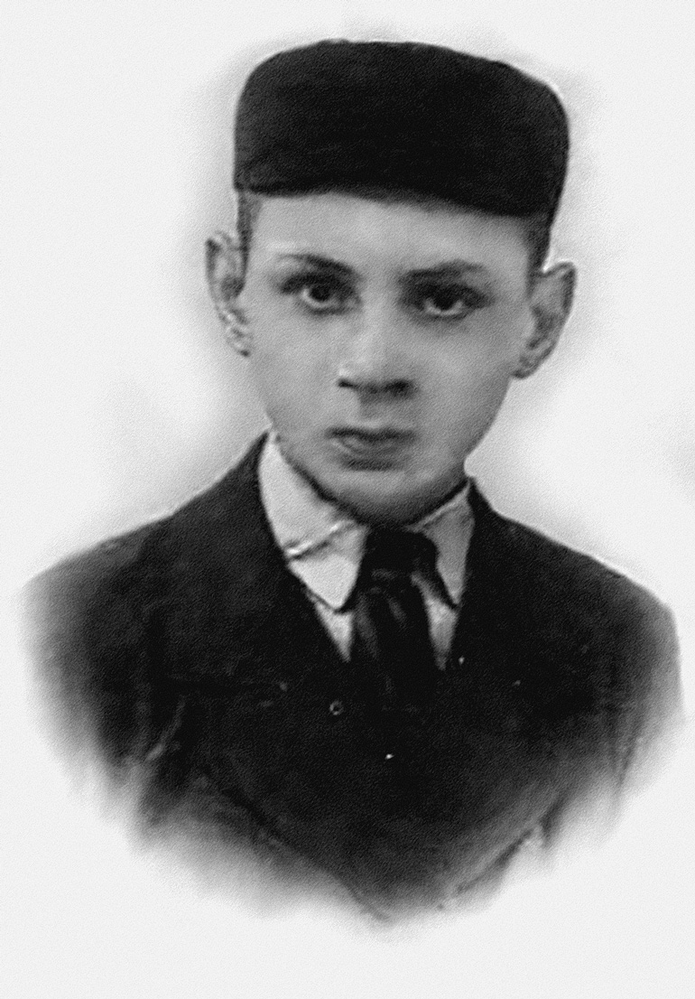 13-letni Liber Taub, fot. ze zbiorów Muzeum Mazowieckiego w Płocku 