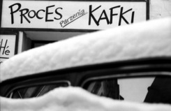 Photo by Elżbieta Lempp, "Proces parzenia Kafki / "The Process of Brewing Kafka", Krakow 2003; photo courtesy of the artist