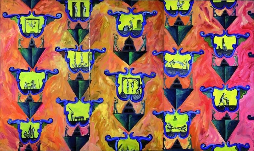 Jacek Sroka, "Tapeta w tortury", 1992, fot. dzięki uprzejmości artysty