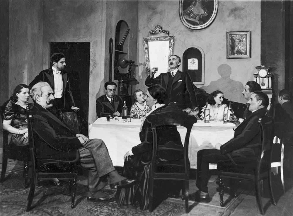 "Rodzina" Antoniego Słonimskiego w Teatrze Nowa Komedia w Warszawie. Styczeń 1934 roku