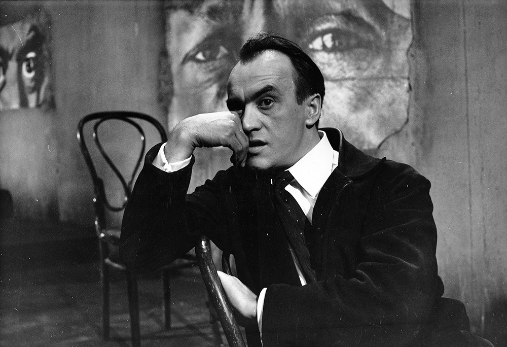 Wiesław Michnikowski w filmie "Pieklo i niebo" w reżyserii Stanisława Rożewicza, 1966, fot. z archiwum Filmu /Forum