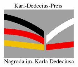 Logo nagrody im. Karla Dedeciusa, fot. materiały promocyjne