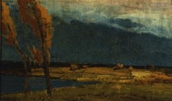 Burza idzie ok. 1920, olej na płótnie fot. T. Żółtowska-Huszcza w zbiorach Muzeum Narodowego w Warszawie
