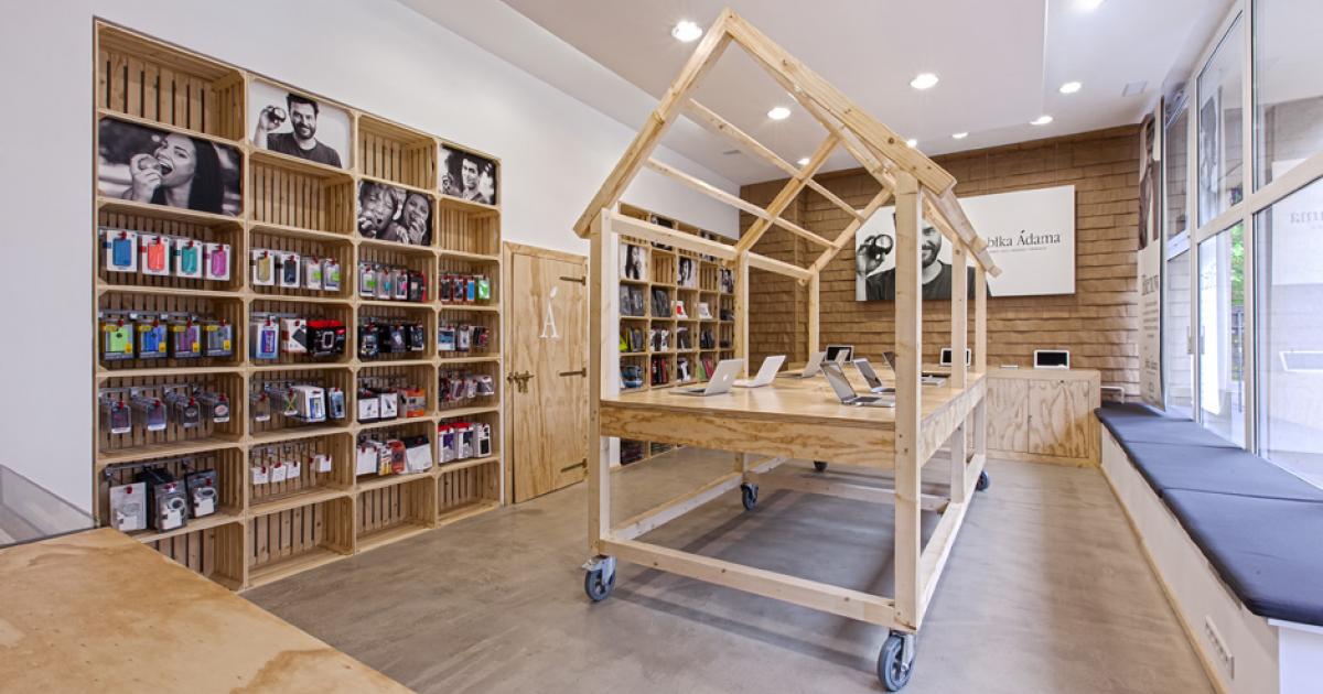 Adam's Apple - a store in Poznań, Poland - image gallery | Gallery ...