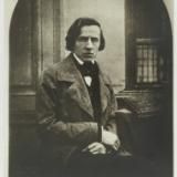 Fotografia Fryderyka Chopina autorstwa Louisa-Auguste'a Bissona, 1849, fot. Biblioteka Narodowa / www.polona.pl