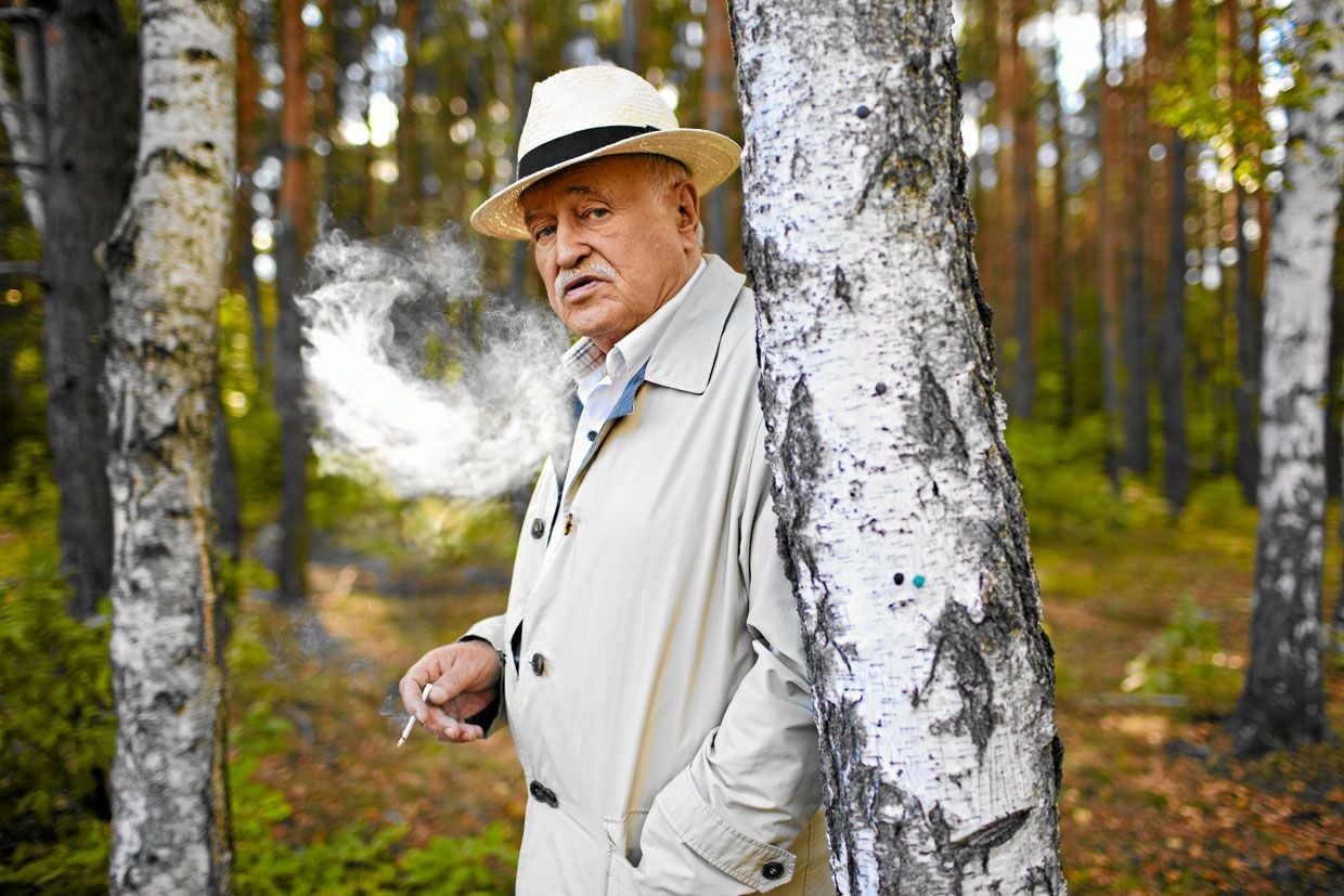 Jan Nowicki, fot. Michał Mutor / Agencja Gazeta