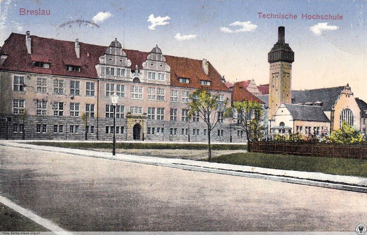 Головний корпус Вроцлавської Політехніки, 1910, фот. https://polska-org.pl/