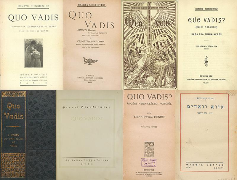 Two Thousand Versions of Quo Vadis and Counting, Article