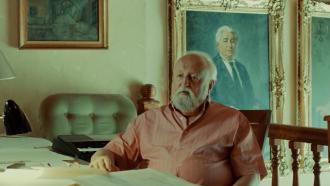 Krzysztof Penderecki, fot. kadr z filmu "Krzysztof Penderecki – Klasyk awangardy"