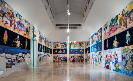 Re-enchanting the World' by Małgorzata Mirga-Tas at the Venice