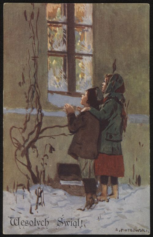 Classic Polish Christmas Cards – Image Gallery | Gallery | Culture.pl