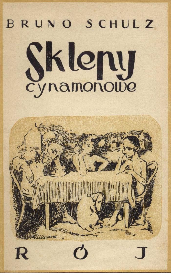 Okładka "Sklepów cynamonowych" z ilustracją Brunona Schulza, Warszawa, 1934. Fot. Muzeum Literatury w Warszawie /  EastNews